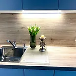 Helles Apartment Ueber Den Daechern Rostocks